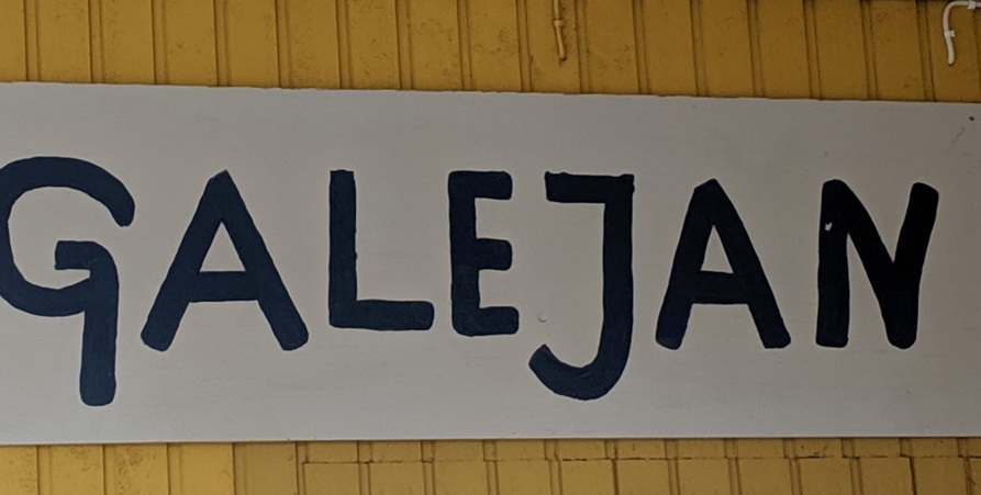 Galejans entréskylt